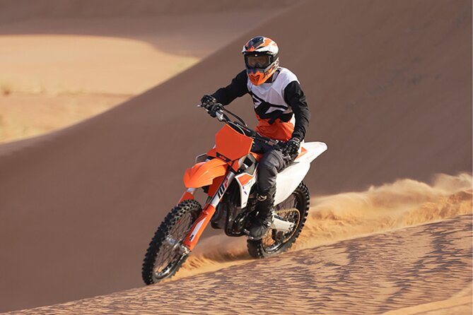 1-Hour KTM 450CC Dirt bike Desert Adventure Tours in Dubai - What happens after the engine stops