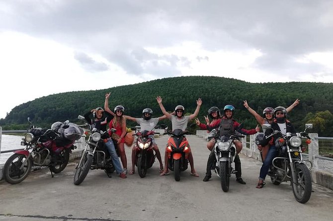 2 day motorbike trip from Hue to Hoi An by Mister T - A waterfall stop with room to slow down
