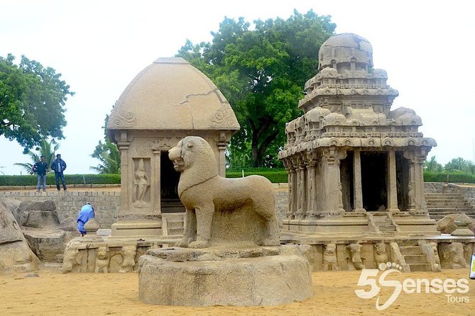 2 Day Royal Enfield Motorcycle tour from Chennai to Pondicherry & Mahabalipuram - Mahabalipuram’s granite monuments