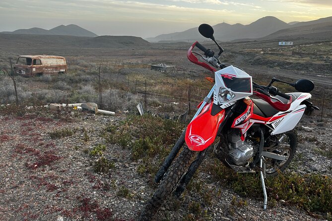2-Hour Motorcycle Enduro Trip in Fuerteventura - Pickup, timing, and group size