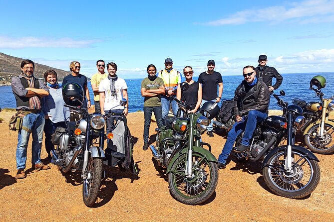 2 Hours Morning Ride on a Classic Royal Enfield in Cape Town - Kloof New Corner and Table Mountain views