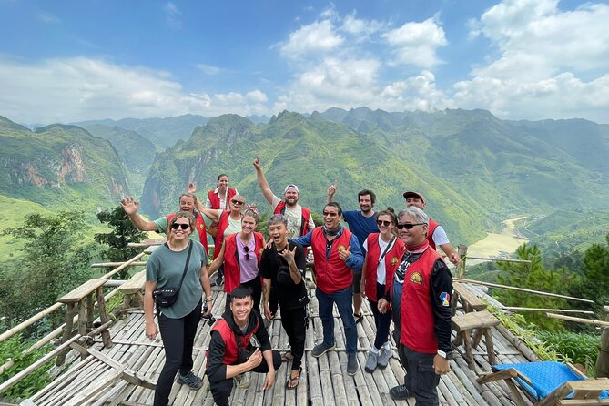 3 Days Small Group Trekking And Motorbike Combine + Private room - Day 2: Tham Ma Road, the Hmong King Palace, and Thien Huong