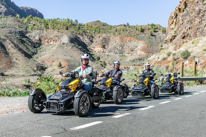 3 Wheel Motorcycle like Quad/Buggy Tour Gran Canaria (Maspalomas) - Returning through Maspalomas