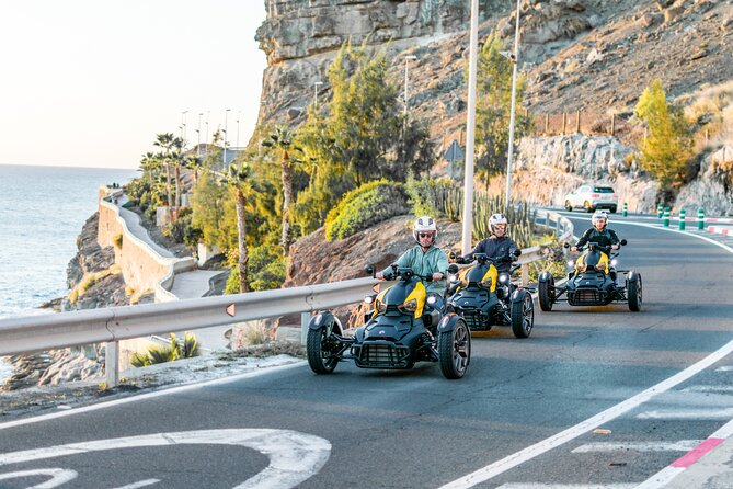 3 wheels motorcycle Coast Tour - Ryker - Gran Canaria Maspalomas - Price, inclusions, and the missing damage cover