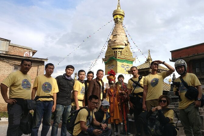7 days Nepal Motorcycle tour - The motorcycle, support crew, and riding setup