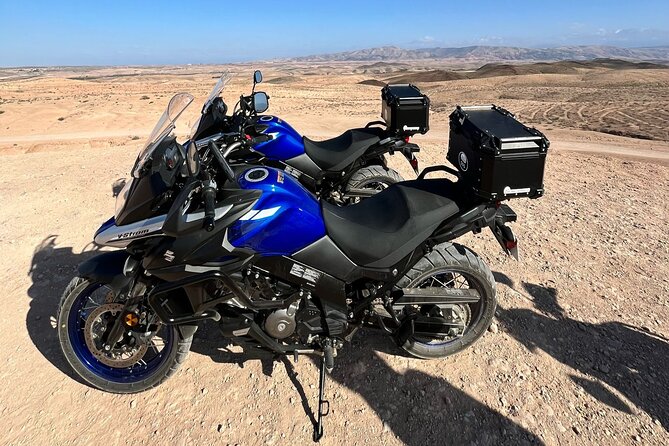 A Day of Motorcycle Ride from Marrakech - Climbing to Oukaimeden by winding road