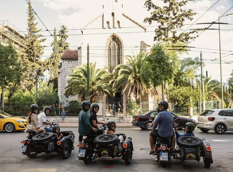 Acropolis of Athens: 60′ Tour in a Vintage Motorcycle - Why a sidecar is a smart way to see central Athens