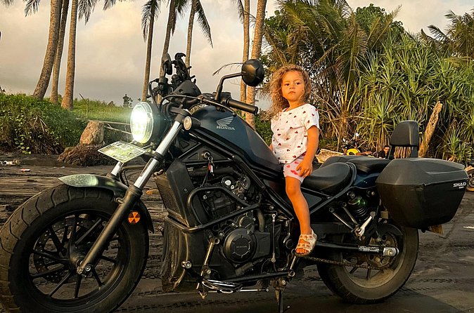 Bali Black Sand Beach Motorcycle Photo Tour - Motorcycle choice, helmets, and practical comfort