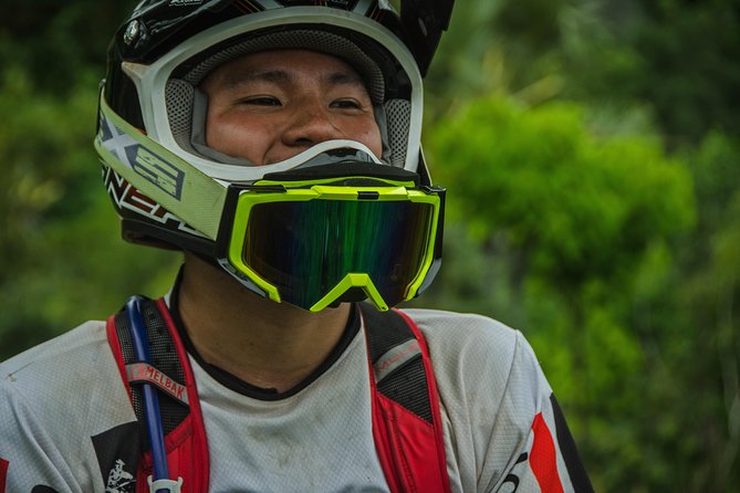 Bali Dirt Bike Adventure - Tegalalang rice terraces before the rougher trails