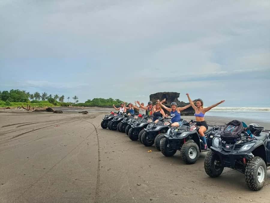Bali: Sunset ATV and Dirt bike Adventure on the Beach - Rice fields and village tracks before the coast