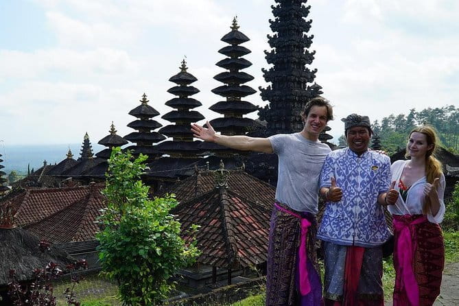 Balinese Street Food Tour By Motorbike All You Can Eat and Drink! - Sunset, temples, and the scenery between meals