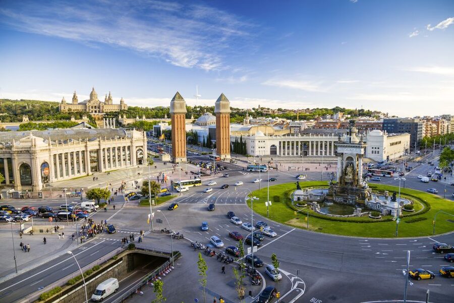 Barcelona: Half Day Tour on Sidecar Motorcycle - Montjuïc, Palau Nacional, and the Olympic Stadium
