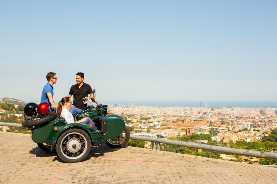 Barcelona: Motorcycle Sidecar Full-Day Tour with Stops - Famous Sights Without Interior Visits
