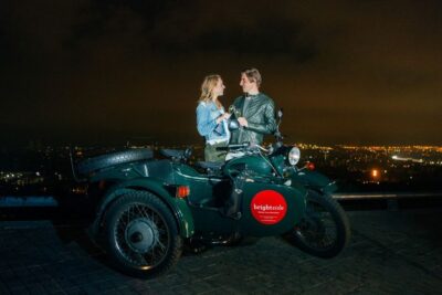 Night Tour on Sidecar Motorcycle
