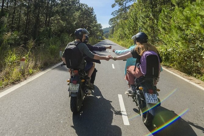 Da Lat Easy Rider Group Waterfall Motorcycle Adventure - Homemade noodles with a local family