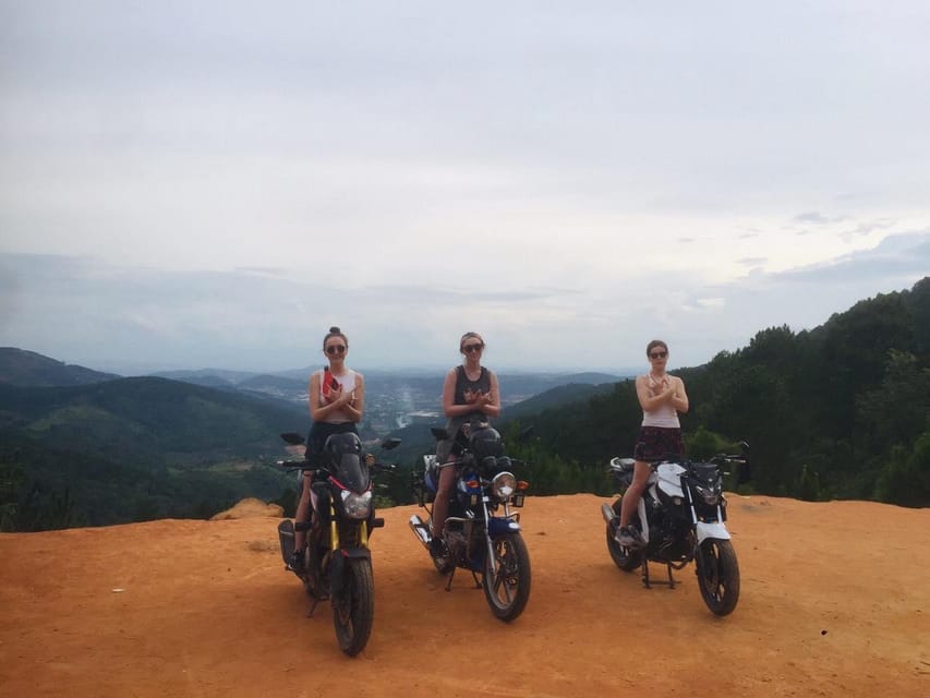 Dalat Group Easy Rider - Elephant Fall-Pagoda-Weasel Coffee… - Linh Ẩn Pagoda and the view toward Elephant Waterfall