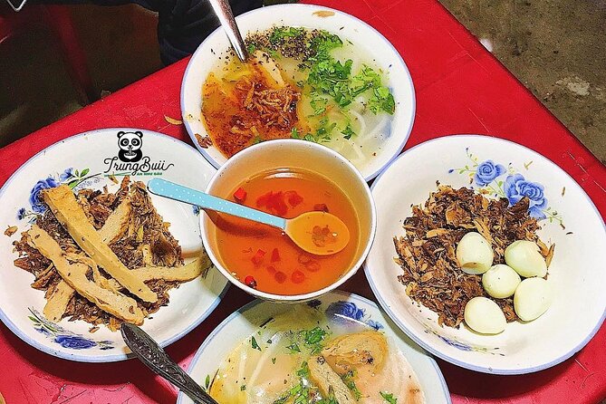 Danang Food City Tour by Motorbike - Private Tour - Street food beneath Tran Thi Ly Bridge