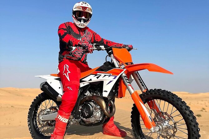 Desert Motorbike Tour in Dubai - Dunes, Tracks, and the Big Pink Rock