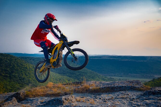 E-Motorcycle Tour in Old Rock Monastery and Old Roman Fortress - Starting at Historical Park near Varna