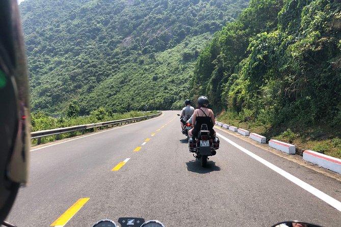 Easy Rider From Hue Da Nang Hoi An Via Hai Van Pass With Mister T - Linh Ung Pagoda above Da Nang