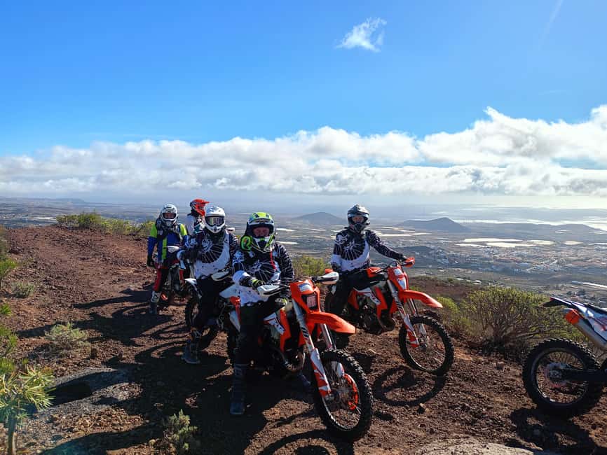 Enduro Motorbike Adventure Trip Tenerife 4h - Getting suited up for four hours off road