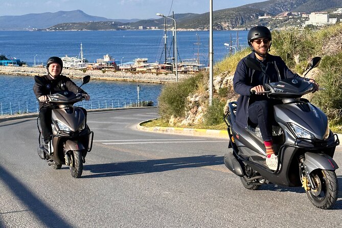 Ephesus & Kusadasi Rent a SCOOTER & MOTORCYCLE - Riding from Kusadasi toward Ephesus