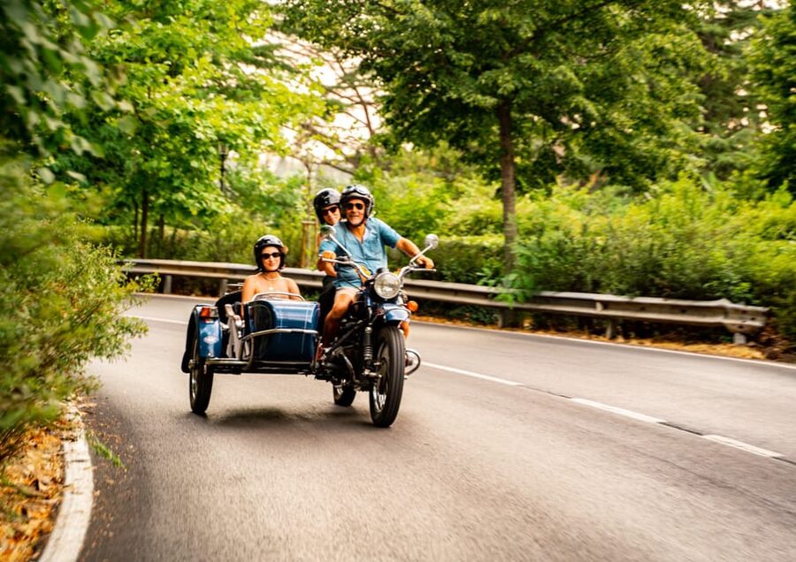 Florence Vintage Motorcycle Sidecar ride - Morning or Sunset - Why a vintage sidecar works well in Florence