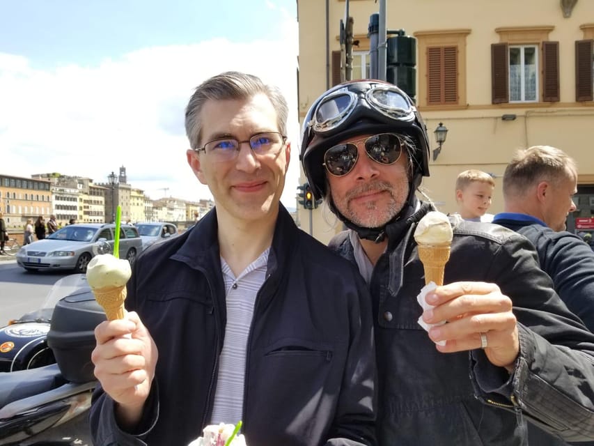 Florence Vintage Motorcycle Sidecar ride - Morning or Sunset - San Miniato al Monte and the Holy Doors