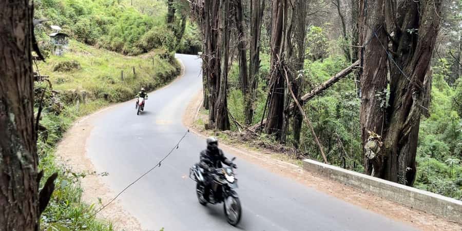 From Bogota: Mountains & Valleys Off-Road Motorcycle Tour - A local viewpoint instead of a standard tourist stop