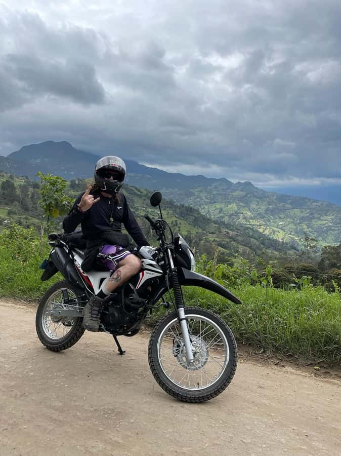 From Bogota: Mountains & Valleys Off-Road Motorcycle Tour - Switching from pavement to dirt