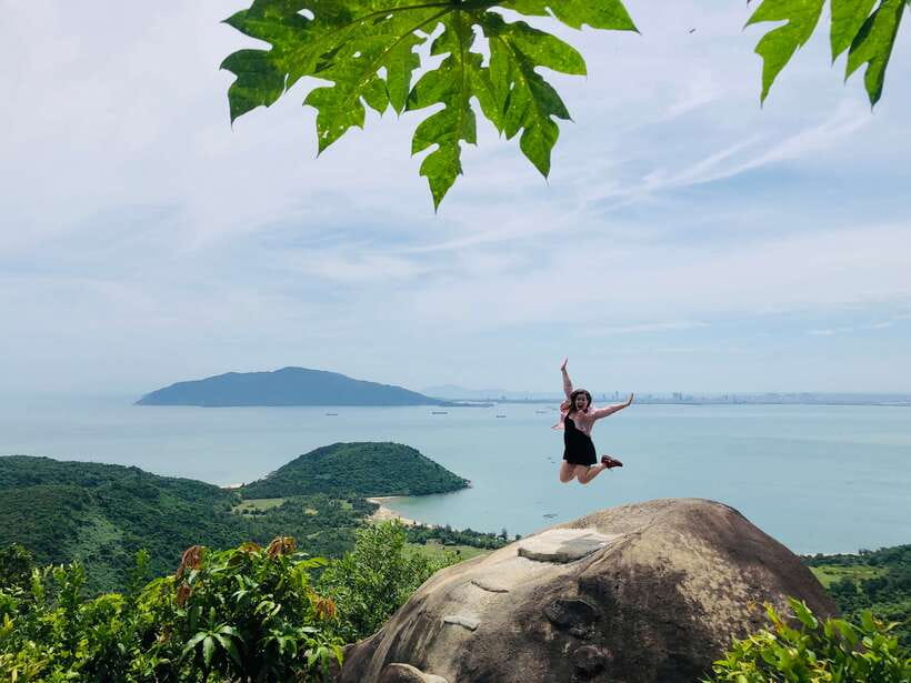 From Hue/Da Nang/Hoi An: Hai Van Pass Tour by Motorbike - The coastline gives way to the Hai Van Pass