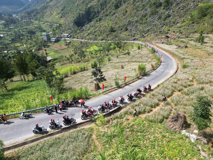 From Ninh Binh:3 Day Ha Giang Loop Motorbike Tour With Rider - Day two: Ma Pi Leng Pass and Tu San Canyon