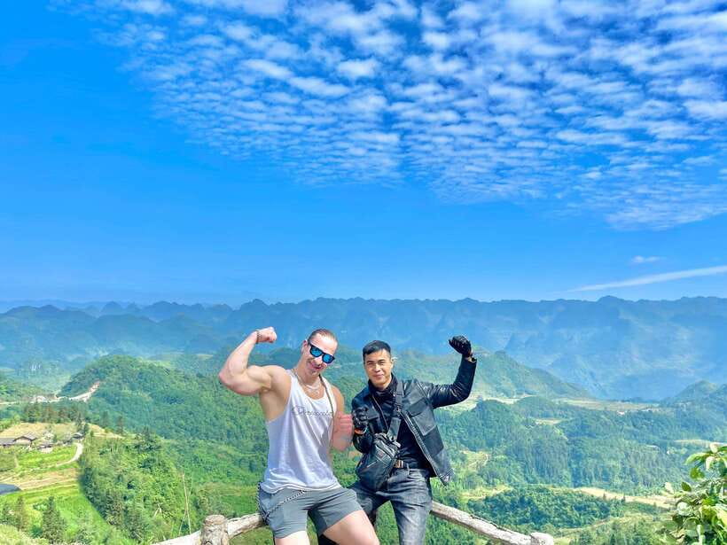 From SaPa: 4 Day Ha Giang Loop Motorbike Tour With Rider - Riding behind a local driver