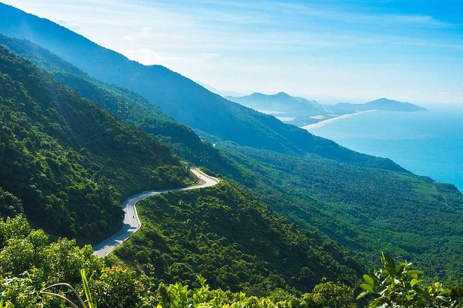 Full-Day Private Motorbike Tour in Hai Van Pass with Lunch - Marble Mountains: stairs, caves, and a final climb