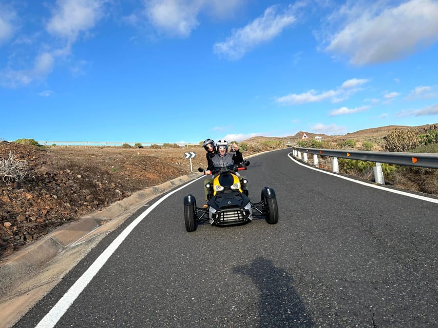 Gran Canaria: Can-Am Ryker 3-Wheel Motorcycle / Buggy / Quad - The 12:30 Maspalomas route