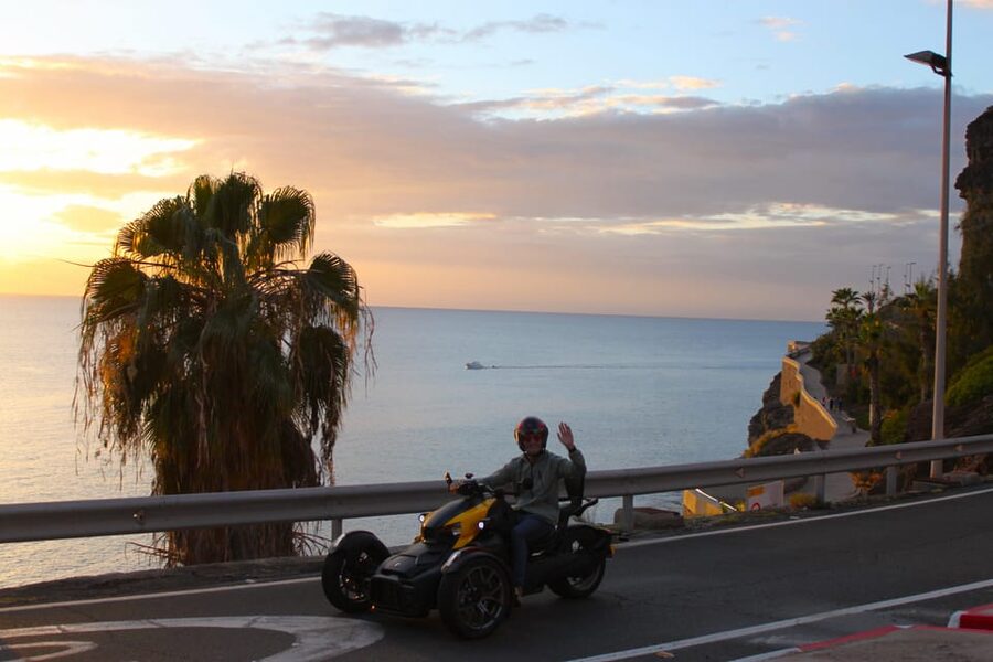 Gran Canaria: Can-Am Ryker 3-Wheel Motorcycle / Buggy / Quad - Meeting Adrian in Maspalomas