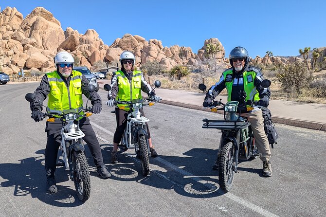Guided Electric Motorbike Tour inside Joshua Tree National Park - Timing, directions, and the park entry fee