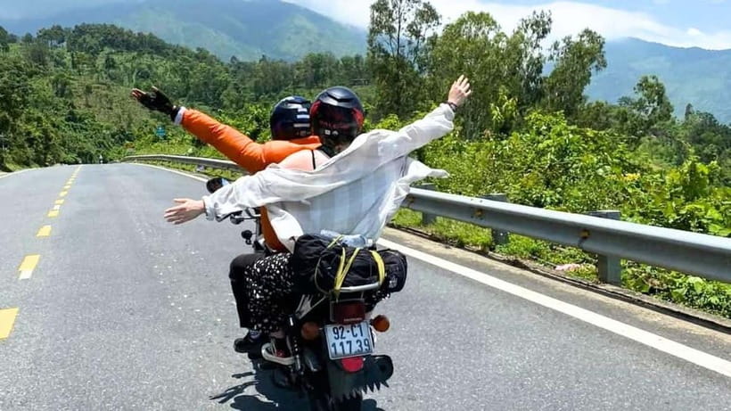 Hai Van Pass Motorbike Private Tour with Mr T Easy Rider - Mo Waterfall and time in the water