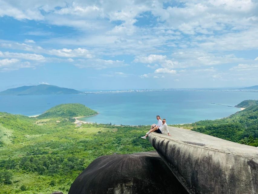 Hai Van Pass Motorbike Tour from Hoi An or Da Nang - Lang Co Beach adds a swim and a seafood stop