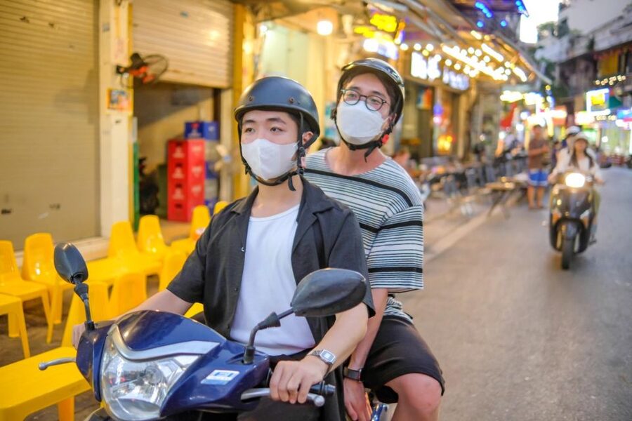 Half-Day Hanoi Foodie Tour by Motorbike - Walking through Ho Chi Minh Mausoleum