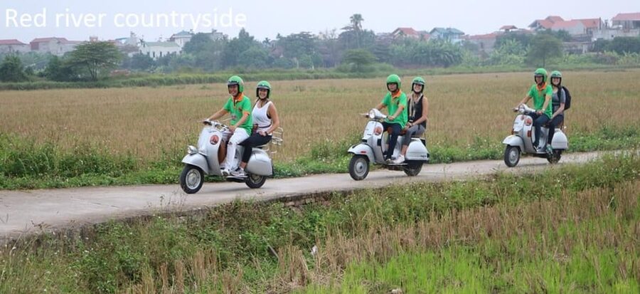 Hanoi Adventure Tour by Motorbike - Entering the Ho Chi Minh Complex at Ba Dinh Square