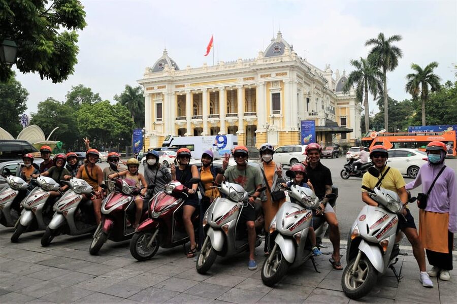 Hanoi Adventure Tour by Motorbike - Finishing with Vietnamese food and egg coffee