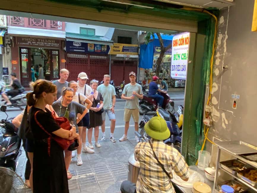 Hanoi Food Tour Visit Train Street Option Walk Motorbike Car - What the $32 price covers