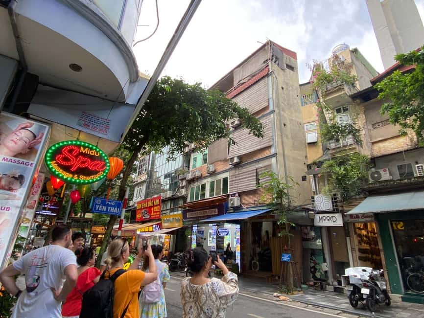 Hanoi Food Tour Visit Train Street Option Walk Motorbike Car - Reading Hanoi through the Old Quarter