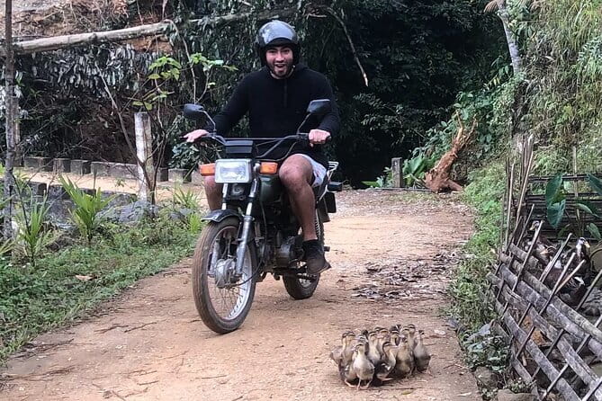 Hanoi Motorbike Adventure - 2:00 p.m. Tiger Cave, market, and craft villages