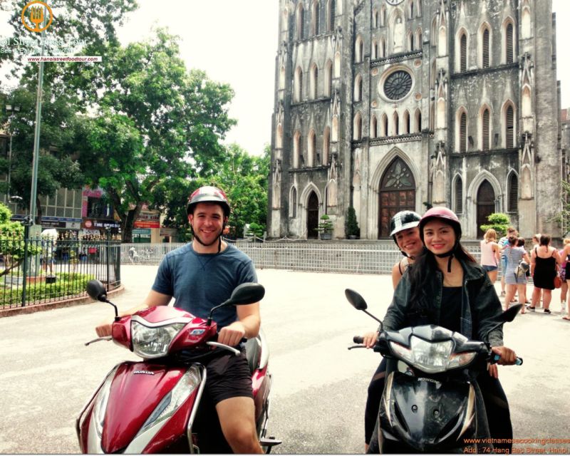 Hanoi Motorbike Adventures - Eating pho, banh mi, and bun cha