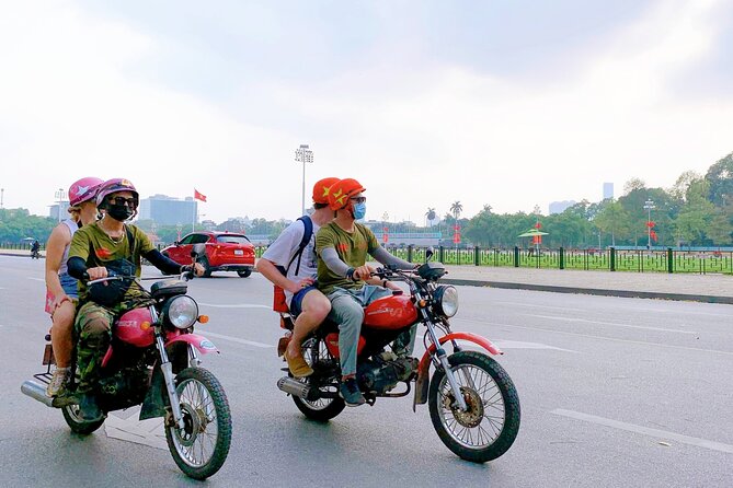 Hanoi Motorbike Tour: Hanoi HIGHTLIGHTS & HIDDEN GEMS - Ho Chi Minh Mausoleum and Complex, about 1 hour 10 minutes