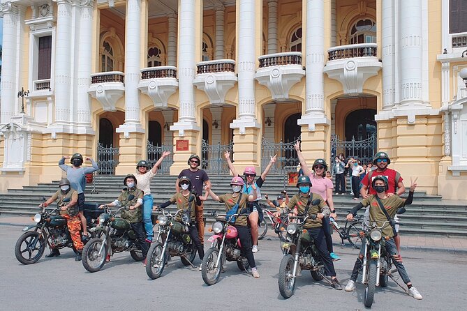 Hanoi Motorbike Tour: Hanoi HIGHTLIGHTS & HIDDEN GEMS - Train Street access and a short stop for photos