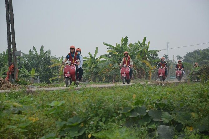 Hanoi Motorbike Tours: Hanoi City Motorbike Tours Led By Women - West Lake and the Duong Tau railway area