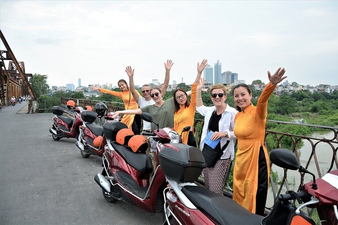 Hanoi Motorbike Tours Led By Women: Hanoi City Insight Motorbike Tours - Long Bien Bridge and Hanoi’s back lanes